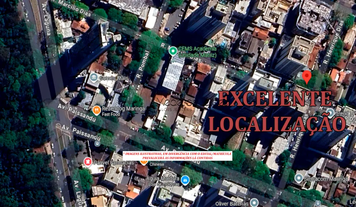 LOTE 001 - IMÓVEL COMERCIAL EM MARINGÁ  (ZONA 03) - 290,00 M²