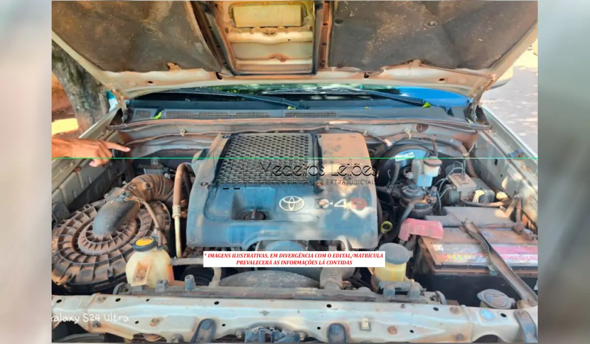 LOTE 009 - TOYOTA / HILUX SW4 SRV4X4 (2011/2011)
